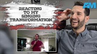 VOCAL COACH reacts to his own SINGING TRANSFORMATION [upl. by Gwendolyn]