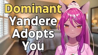 Dominant Yandere Adopts You F4A Yandere Neko Listener ASMR Roleplay [upl. by Tara]