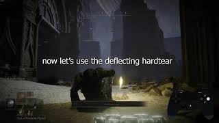 How To Use The Deflecting Hardtear in Elden Ring DLC Physik [upl. by Haimerej]