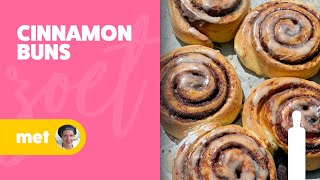 HOE MAAK JE CINNAMON BUNS KANEELBROODJES  Bakflix 27 [upl. by Wit]