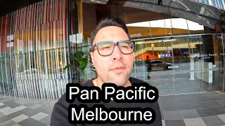 Pan Pacific in Melbourne Hotel Room Tour [upl. by Adliw449]