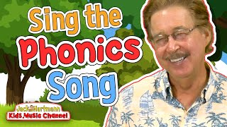 Sing the PHONICS Song  Jack Hartmann [upl. by Ovida]