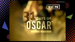 Retro 2008  TCM Commercial  31 Days of Oscar  Cable TV History [upl. by Sellihca835]