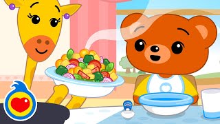 Vamos Comer 😋 🍽️  Música Infantil  Um Herói do Coração ❤️ [upl. by Dickens]