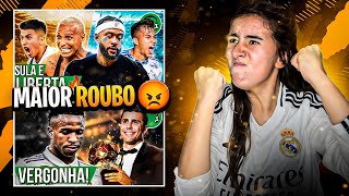 REACT ♫VINÍCIUS JR FICA SEM BOLA DE OURO ♫ TIMÃO ELIMINADO GALO vs BOTA FINAl LIBERTA CRUZEIRO SULA [upl. by Huey]