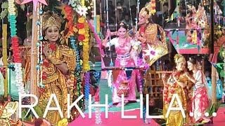 kaliabor silghat rakh lila vlog video 💃💃💃 [upl. by Grewitz764]