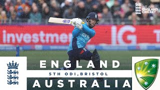 Duckett Hits 107  Highlights  England v Australia  5th Men’s Metro Bank ODI 2024 [upl. by Eirrok]