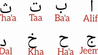 Learn to Read Arabic alphabets 1for absolute beginnersAlifbaataathaa [upl. by Avram]