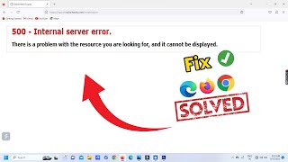 How To Fix a 500 Internal Server Error [upl. by Enala59]