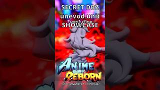 NEW SECRET UNIT IN ANIME REBORN Roblox animevanguards roblox [upl. by Friedrich]