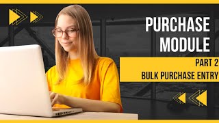 How to make bulk purchase entry in Retailsoft [upl. by Thacher984]