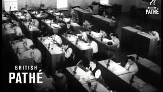 Disabled Men In Bulova Watch Making School 19451946 [upl. by Akinor]