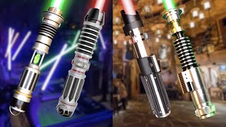 Comparing Galaxys Edge Legacy and Savis Workshop Lightsabers [upl. by Hendrika]