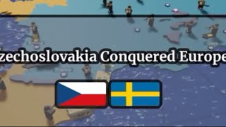 Czechoslovak European Conquest in CEWW2 [upl. by Anceline]