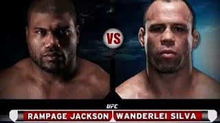 UFC  Rampage Jackson vs Wanderlai Silva 3  Full Fight [upl. by Norman]