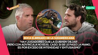 BOCA JUNIORS eliminado de la SUDAMERICANA y LUIS ADVÍNCULA expulsado ANTES DEL MINUTO  AL ÁNGULO ⚽🥅 [upl. by Dhiman]