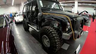 Movie James Bond Rover DEFENDER from SPECTRE 225000 Euro Sothebys 2019 NEU 4k [upl. by Kammerer514]