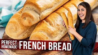 Perfect Homemade French Bread [upl. by Delaryd]