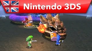 The Legend of Zelda Tri Force Heroes  Dungeons Monsters and Costumes Changes Nintendo 3DS [upl. by Sjoberg21]