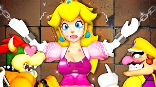 Hurry Up Mario Peach Princess Needs help Super Mario Bros Story  Mario Roblox [upl. by Pallas]