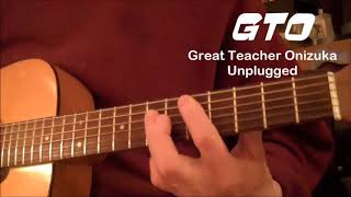 GTO The Cool OPENING 2 Rescues Woman Guitar Chords Demo [upl. by Kask20]