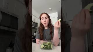 sometimes you have to eat an entire cucumber but you have 100 allergies shorts foodallergies [upl. by Richardson269]