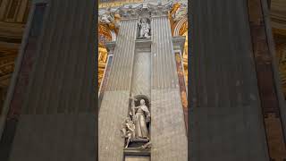 🕍Magnificent Basilica of St Peter Vatican Italy 🇮🇹 italy vatican church travel [upl. by Malynda799]