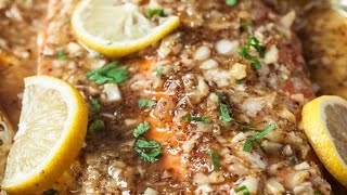 How to Make Baked Salmon in Foil Chew Out Loud [upl. by Nerdna]