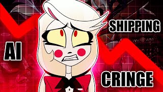 Everything Wrong with the Hazbin Hotel Fandom [upl. by Reyem]