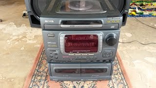 Aiwa Nsx 999 Mk2 mais um pra minha coleção esse é máquina [upl. by Airtened]