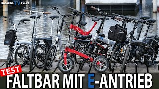 KLAPPRAD MIT RÜCKENWIND  Faltbare EBIKES im Test Teil 1 [upl. by Raynard]