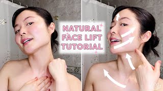 Facial Cupping Massage For Fine Lines amp Wrinkles ✨Natural Face Lift✨ Follow Along Tutorial ♡Lémore♡ [upl. by Nylirrej]