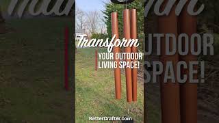 Listen to the tone of these handmade wind chimes [upl. by Llehsor]