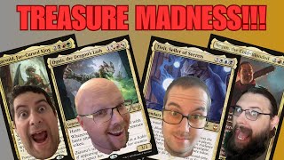 MTG Commander Gameplay  Treasure Madness  Negan Korvold Ognis amp Tivit  Magic The Gathering EDH [upl. by Tireb]