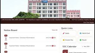 SSC latest examination calendar  SSC cgl update [upl. by Ettelra71]