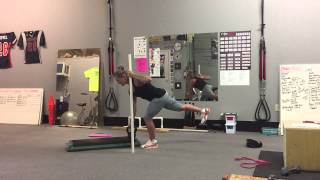 Kettlebell  Assisted SingleLeg Deadlift from Step [upl. by Maryjane]