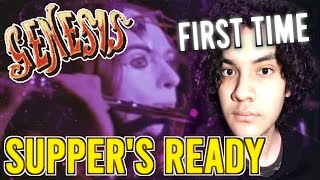 AMAZING GENESIS  SUPPERS READY FIRST TIME REACTION [upl. by Nuzzi]