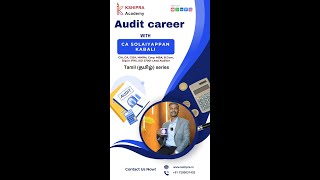 Become a Pro in Auditing  CA Solaiyappan Kabali kshipra [upl. by Akeme]