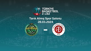 Akhisar Belediye Basketbol – Ayos Spor TB2L Playoff Eleme Turu [upl. by Jet]