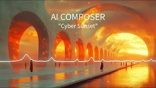 🌌 Musica Futurista Gratis  Cyber Sunset  El Sonido del Futuro [upl. by Nnylsaj180]