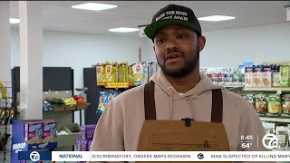 Detroits first Blackowned grocery store makes a difference in the community [upl. by Pettit]