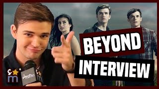 NYCC 2017 Interview with Beyonds Burkely Duffield Dilan Gwyn and Eden Brolin [upl. by Aivatnuhs227]