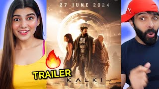 Kalki 2898 AD Trailer Reaction  Hindi  Prabhas  Amitabh Bachchan  Kamal  Deepika  Nag Ashwin [upl. by Korella680]