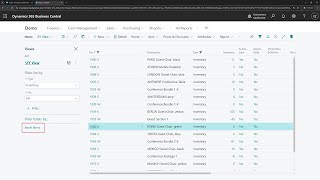 Business Central short video Resetclear all Filters to defaults on a list [upl. by Arebma]