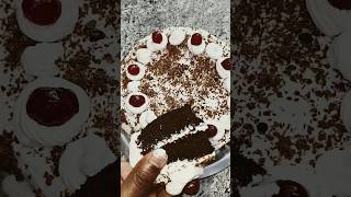 Home made Black forest cake Recipe easy to make at home tasty black forest cake Simple method 🍰🍰 [upl. by Doretta]