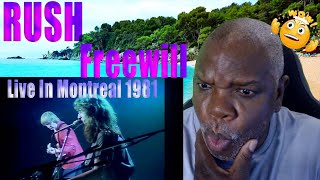 RUSH reaction  Freewill  Live In Montreal 1981 2021 HD Remaster [upl. by Cresa]