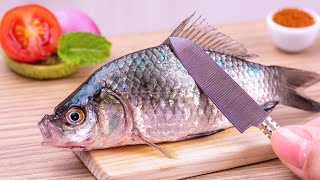 Cook Yummy Steamed Fish In The Kitchen  How To Cook Delicious Fish Recipes In The Miniature Kitchen [upl. by Elokyn]