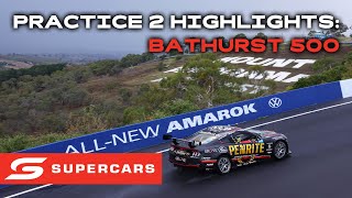 Practice 2 Highlights  Thrifty Bathurst 500  2024 Repco Supercars Championship [upl. by Mccall939]