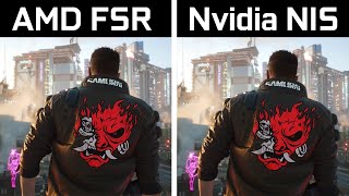 Nvidia Image Scaling NIS vs AMD FidelityFX Super Resolution FSR  Test in 6 Games [upl. by Boynton]