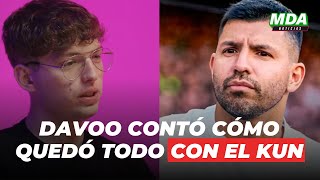 DAVOO XENEIZE contó CÓMO QUEDÓ TODO con el KUN AGÜERO tras su PELEA [upl. by Gena]